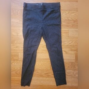 Simply Vera Vera Wang Black And White Plaid Skinny Legging Pant